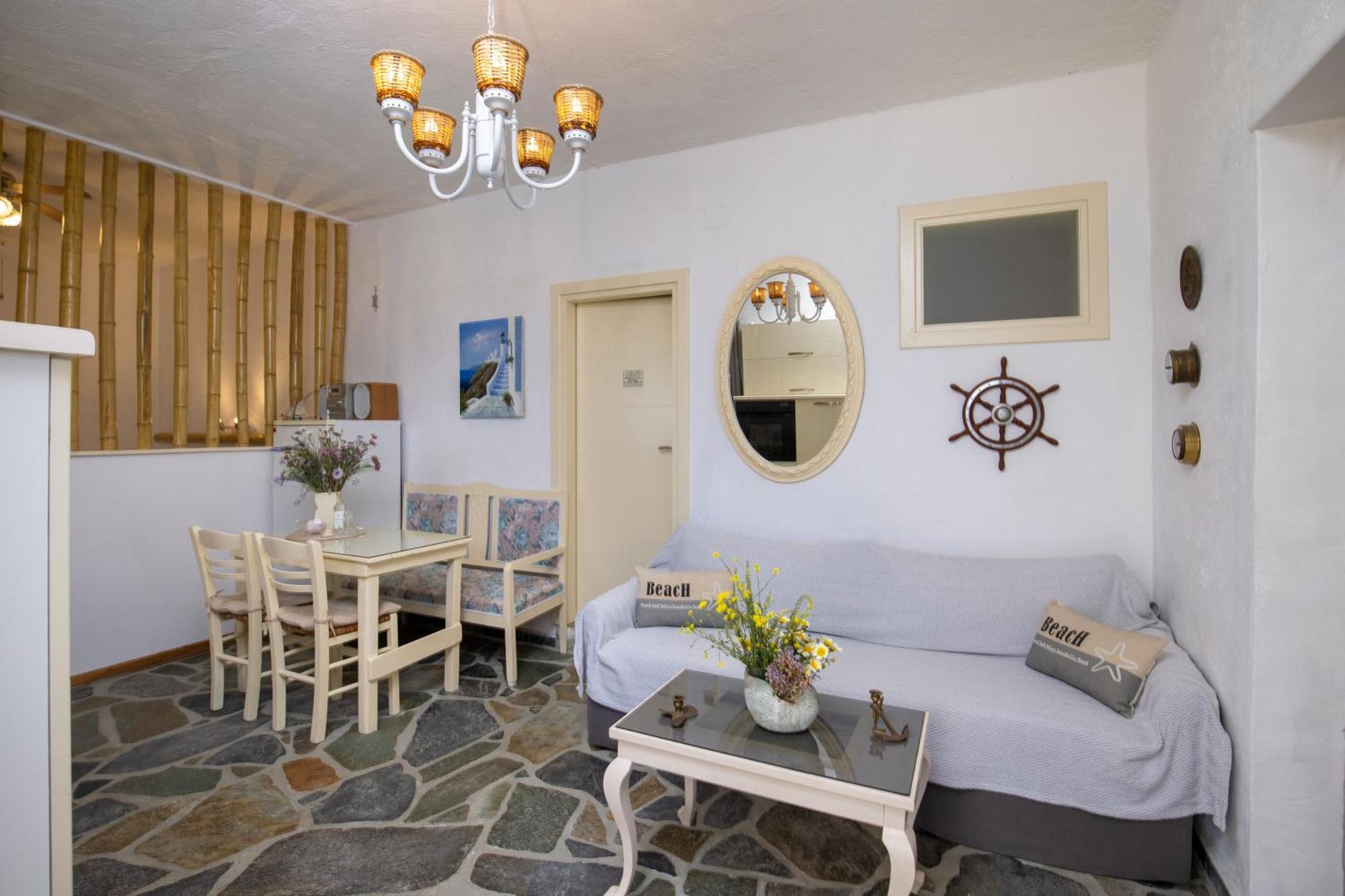 Aegean View - Seaside Apartment In Syros Azolimnos Zewnętrze zdjęcie