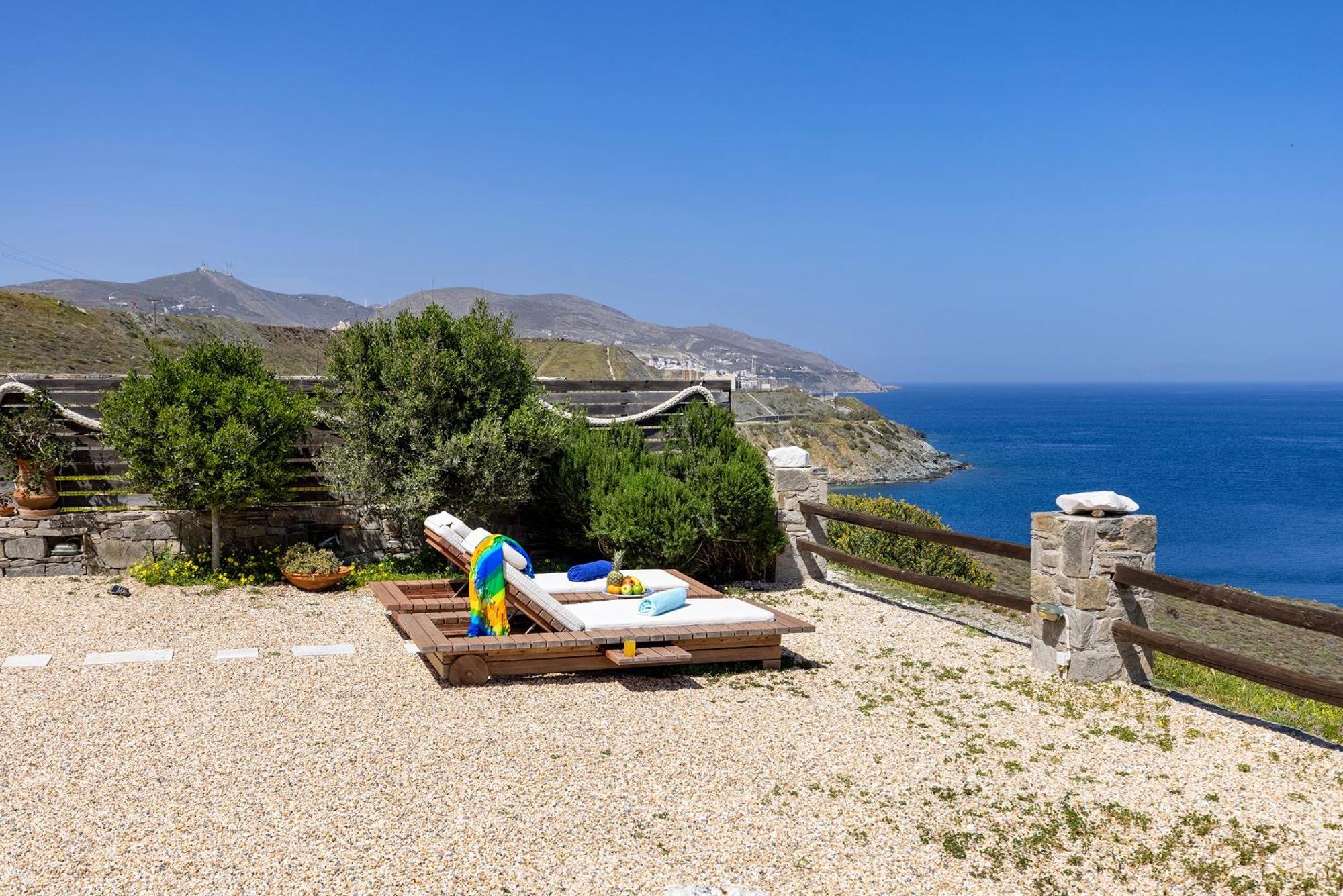 Aegean View - Seaside Apartment In Syros Azolimnos Zewnętrze zdjęcie