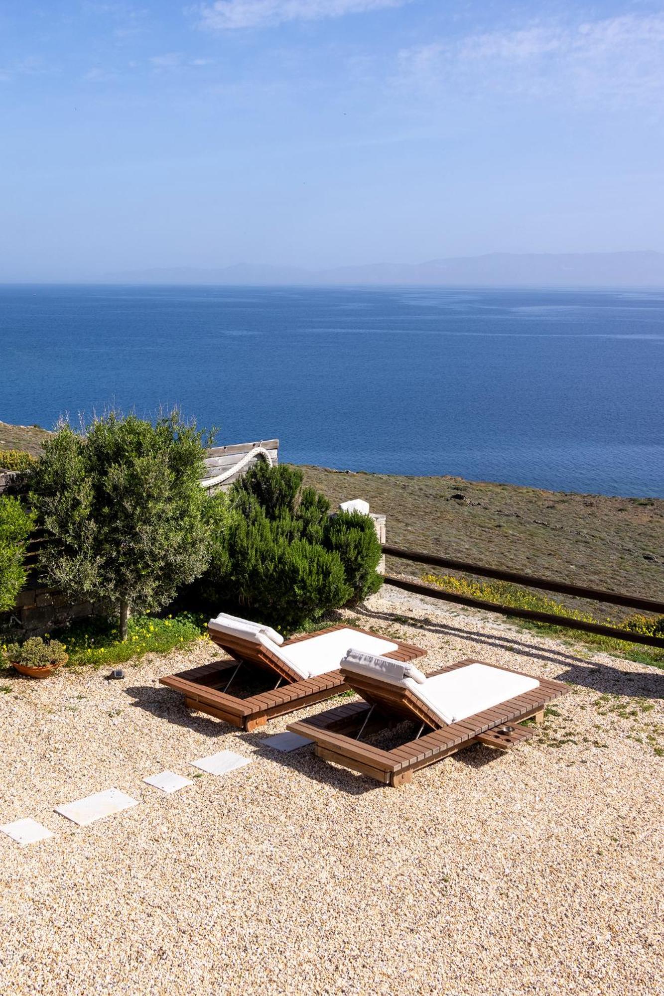 Aegean View - Seaside Apartment In Syros Azolimnos Zewnętrze zdjęcie
