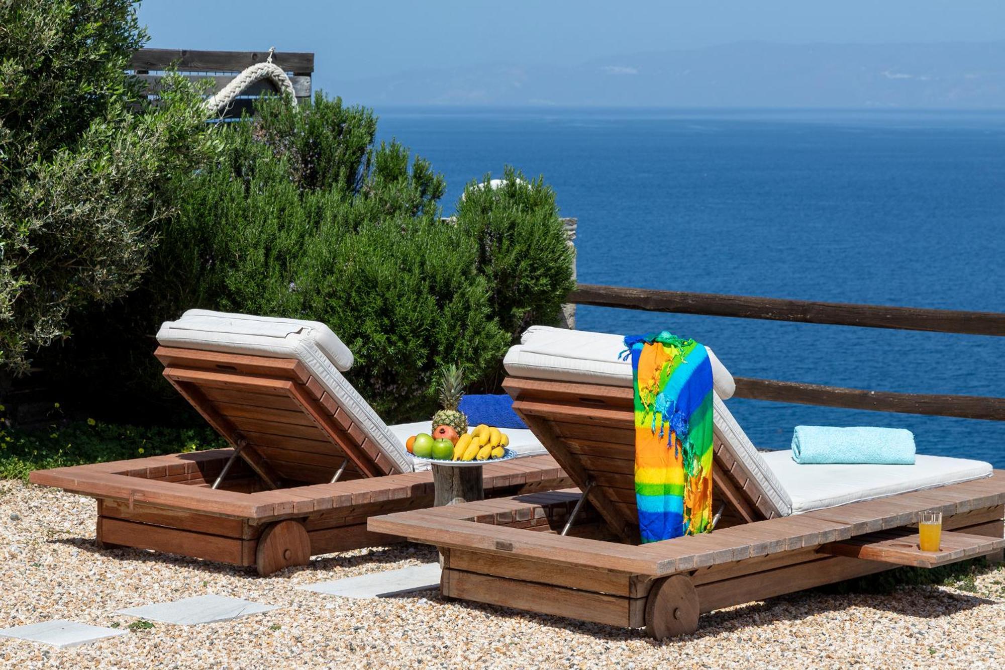 Aegean View - Seaside Apartment In Syros Azolimnos Zewnętrze zdjęcie