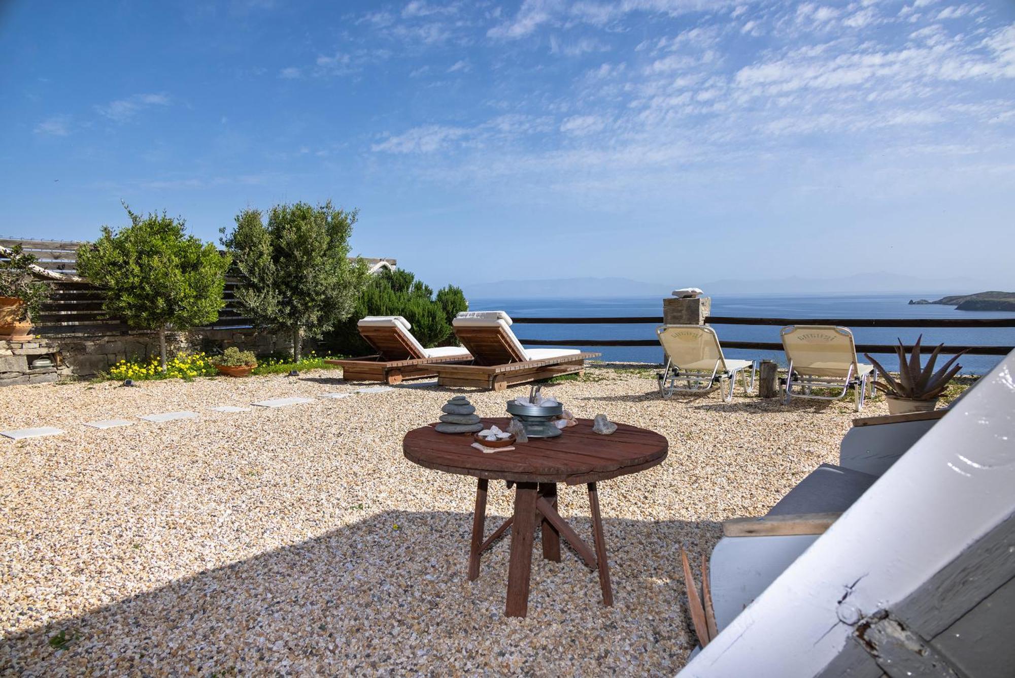 Aegean View - Seaside Apartment In Syros Azolimnos Zewnętrze zdjęcie