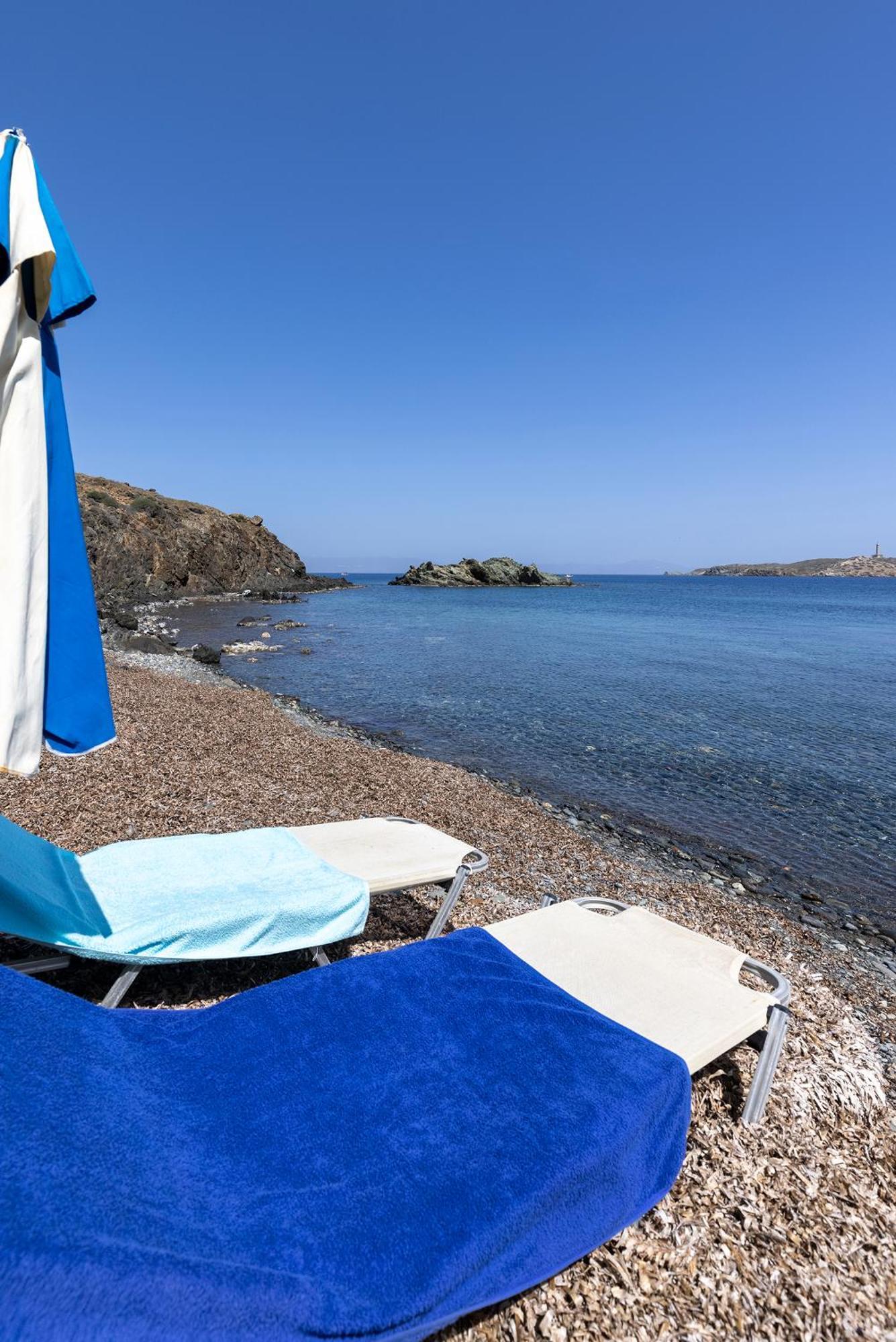 Aegean View - Seaside Apartment In Syros Azolimnos Zewnętrze zdjęcie