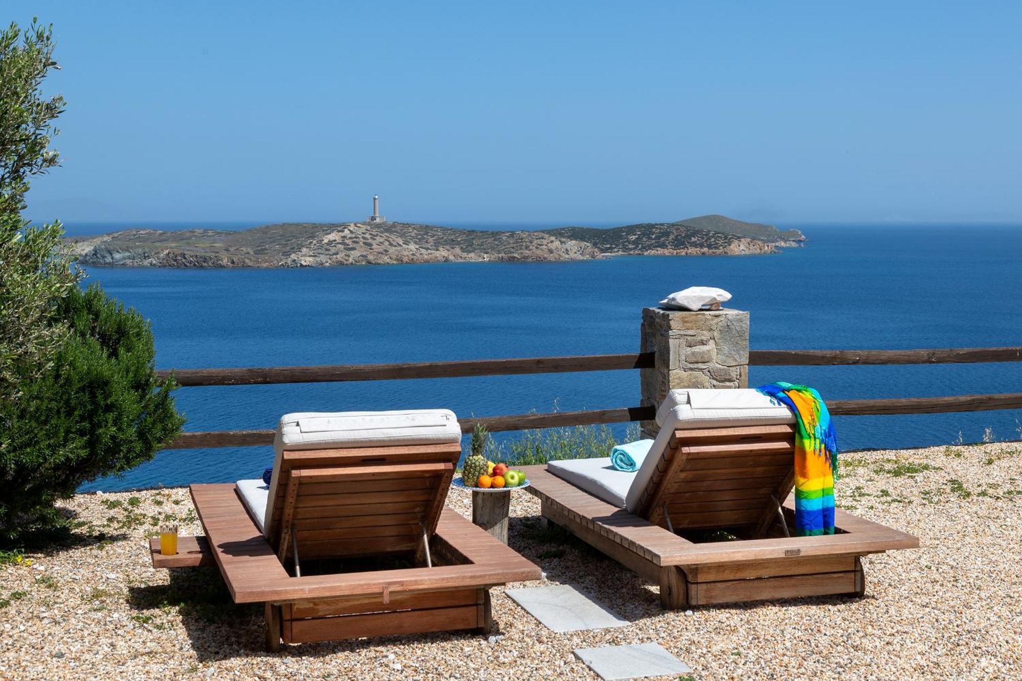 Aegean View - Seaside Apartment In Syros Azolimnos Zewnętrze zdjęcie