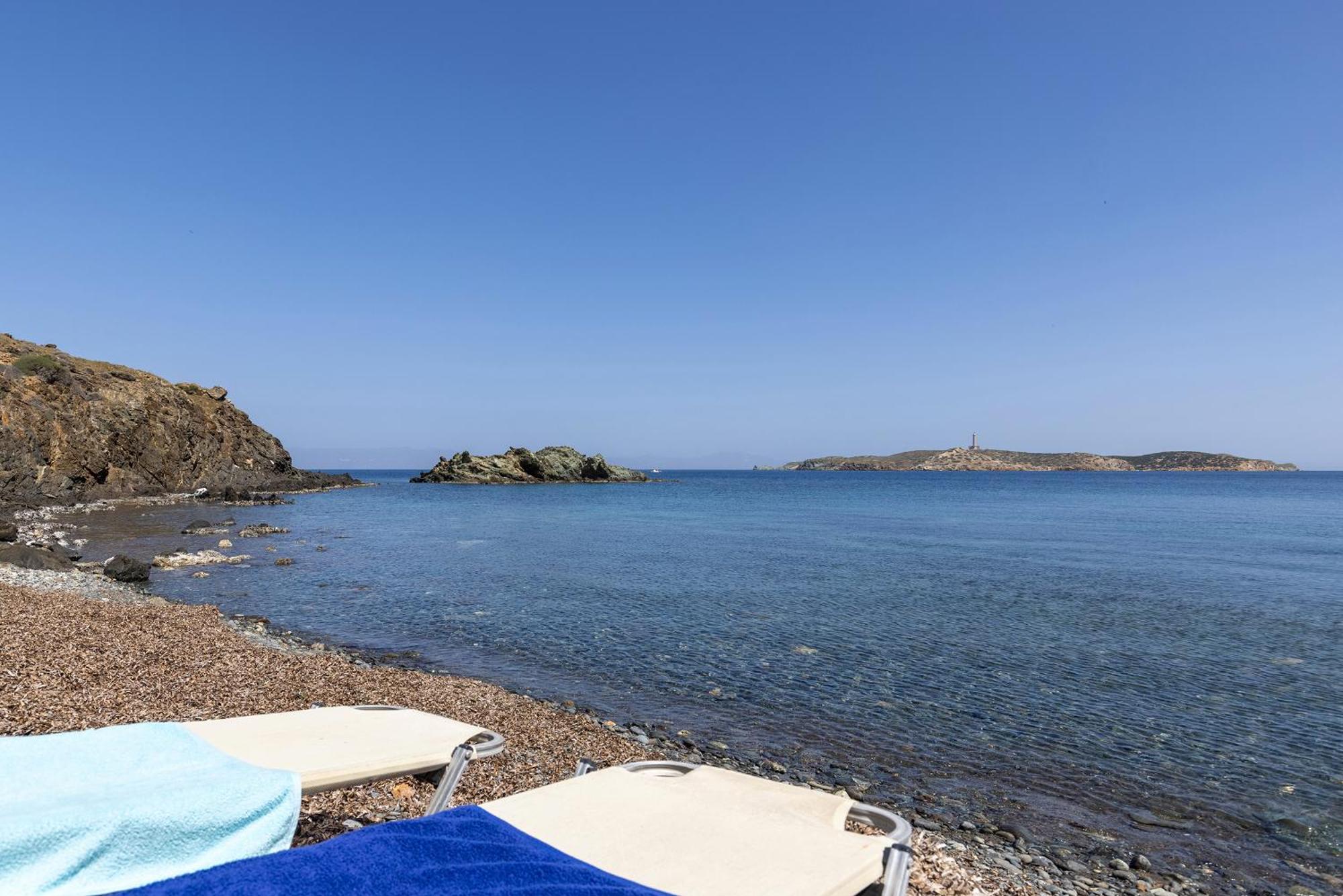 Aegean View - Seaside Apartment In Syros Azolimnos Zewnętrze zdjęcie